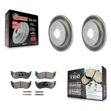 Load image into Gallery viewer, Rear Coat Disc Brake Rotor Ceramic Pad Kit For Ford Explorer Mercury Mountaineer