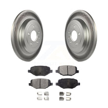 Load image into Gallery viewer, Rear Coat Brake Rotor Ceramic Pad Kit For Ford Explorer Edge Taurus Flex Lincoln