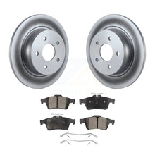 Load image into Gallery viewer, Rear Coat Disc Brake Rotor Ceramic Pad Kit For Ford Escape Transit Connect C-Max