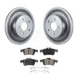 Rear Coat Disc Brake Rotor Ceramic Pad Kit For Ford Escape Transit Connect C-Max