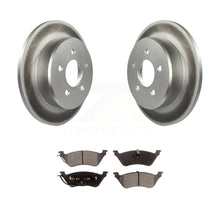 Load image into Gallery viewer, Rear Coated Brake Rotors Ceramic Pad Kit For Dodge Grand Caravan Chrysler Town &amp;