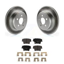 Charger l&#39;image dans la galerie, Rear Coat Brake Rotors Ceramic Pad Kit For Dodge Charger Chrysler 300 Challenger