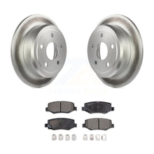 Charger l&#39;image dans la galerie, Rear Coated Disc Brake Rotors And Ceramic Pads Kit For Jeep Wrangler JK