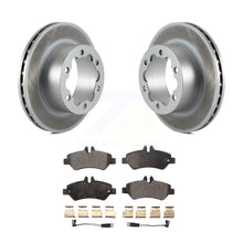 Charger l&#39;image dans la galerie, Rear Coated Disc Brake Rotor And Ceramic Pad Kit For Mercedes-Benz Sprinter 3500