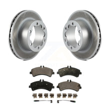 Load image into Gallery viewer, Rear Coat Disc Brake Rotor Ceramic Pad Kit For Sprinter 3500 Mercedes-Benz Dodge