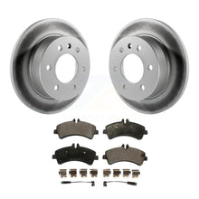 Charger l&#39;image dans la galerie, Rear Coated Disc Brake Rotors And Ceramic Pad Kit For Freightliner Sprinter 3500