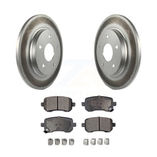 Charger l&#39;image dans la galerie, Rear Coated Brake Rotors Ceramic Pad Kit For Dodge Grand Caravan Chrysler Town &amp;