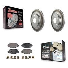 Load image into Gallery viewer, Rear Coated Brake Rotors Ceramic Pad Kit For Dodge Grand Caravan Chrysler Town &amp;