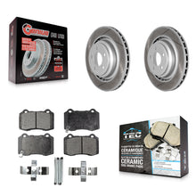 Load image into Gallery viewer, Rear Coat Brake Rotors Ceramic Pad Kit For Dodge Charger Chrysler 300 Challenger