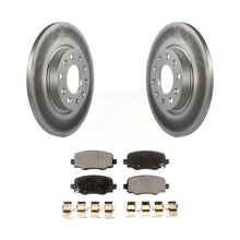 Charger l&#39;image dans la galerie, Rear Coated Disc Brake Rotors And Ceramic Pad Kit For Jeep Cherokee Chrysler 200