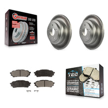 Charger l'image dans la galerie, Rear Coat Disc Brake Rotor Ceramic Pad Kit For Subaru Forester Impreza Saab 9-2X
