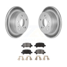 Load image into Gallery viewer, Rear Coated Disc Brake Rotors And Ceramic Pads Kit For Toyota Camry Solara