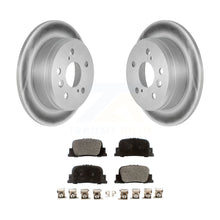 Load image into Gallery viewer, Rear Coated Disc Brake Rotors And Ceramic Pads Kit For Toyota Camry Lexus ES300