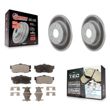 Load image into Gallery viewer, Rear Coated Brake Rotors Ceramic Pad Kit For Nissan Maxima Infiniti I30 INFINITI