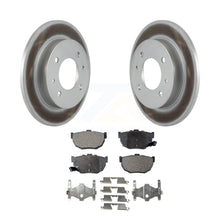 Load image into Gallery viewer, Rear Coated Disc Brake Rotors And Ceramic Pads Kit For Hyundai Elantra Tiburon