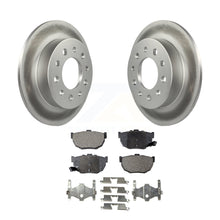 Charger l&#39;image dans la galerie, Rear Coated Disc Brake Rotors And Ceramic Pads Kit For 2003-2008 Hyundai Tiburon