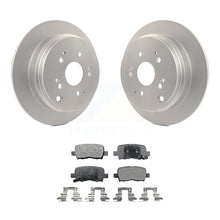 Load image into Gallery viewer, Rear Coated Disc Brake Rotors And Ceramic Pads Kit For 2002-2004 Honda Odyssey