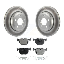 Load image into Gallery viewer, Rear Coated Disc Brake Rotors And Ceramic Pads Kit For BMW 330Ci 330i 330xi