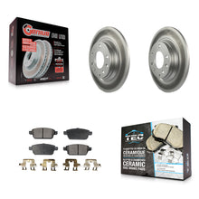 Charger l'image dans la galerie, Rear Coat Brake Rotors Ceramic Pad Kit For Ford Fusion Mazda 6 Lincoln MKZ Milan