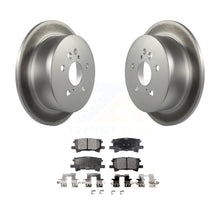 Charger l&#39;image dans la galerie, Rear Coated Brake Rotors Ceramic Pad Kit For Lexus Toyota Highlander RX350 RX330