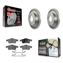 Load image into Gallery viewer, [Rear] 2004-2005 Mazda 3 2.0L Premium Coated Rotors &amp; Ceramic Pads Brake Kit For Max Braking