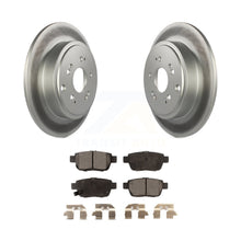 Load image into Gallery viewer, Rear Coated Disc Brake Rotors And Ceramic Pads Kit For 2006-2014 Honda Ridgeline