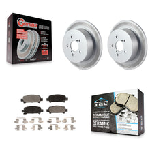 Load image into Gallery viewer, [Rear] 2008-2009 Subaru Legacy 3.0L Premium Coated Rotors &amp; Ceramic Pads Brake Kit For Max Braking
