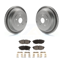 Charger l&#39;image dans la galerie, Rear Coated Disc Brake Rotors And Ceramic Pads Kit For Subaru Tribeca B9