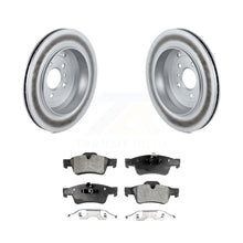 Load image into Gallery viewer, Rear Coated Brake Rotor Ceramic Pad Kit For Mercedes-Benz ML350 GL450 R350 GL550