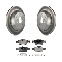 Charger l&#39;image dans la galerie, Rear Coated Brake Rotor Ceramic Pad Kit For Mercedes-Benz ML350 R350 ML500 ML320