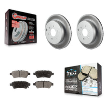 Load image into Gallery viewer, [Rear] 2005-2012 Nissan Pathfinder Premium Coated Rotors &amp; Ceramic Pads Brake Kit For Max Braking