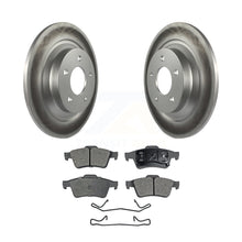 Load image into Gallery viewer, Rear Coated Disc Brake Rotors And Ceramic Pads Kit For 2006 Mazda 5 To 02 06