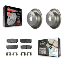 Load image into Gallery viewer, [Rear] 2007-2009 Hyundai Santa Fe Premium Coated Rotors &amp; Ceramic Pads Brake Kit For Max Braking