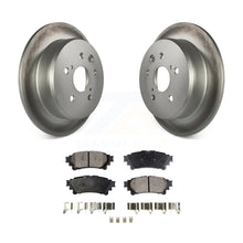 Charger l&#39;image dans la galerie, Rear Coated Disc Brake Rotors And Ceramic Pads Kit For Lexus IS250