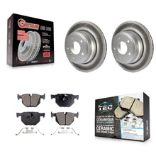 Charger l'image dans la galerie, Rear Coat Brake Rotor Ceramic Pad Kit For BMW 530xi 535xi 528i xDrive 535i 528xi
