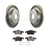 Rear Coated Disc Brake Rotors And Ceramic Pads Kit For Volvo S40 C70 C30 V50