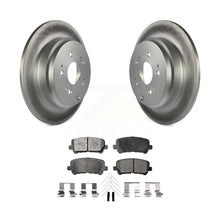 Charger l&#39;image dans la galerie, Rear Coat Disc Brake Rotor Ceramic Pad Kit For Honda Odyssey Pilot Acura MDX ZDX