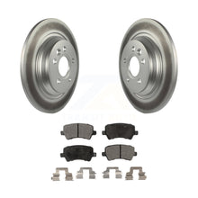 Charger l&#39;image dans la galerie, Rear Coated Brake Rotor Ceramic Pad Kit For Volvo S60 XC70 S80 V60 Cross Country