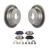 [Rear] 2006-2011 Mercedes-Benz B200 Premium Coated Rotors & Ceramic Pads Brake Kit For Max Braking