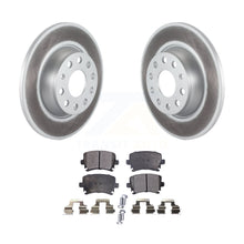 Load image into Gallery viewer, Rear Coated Brake Rotor Ceramic Pad Kit For Volkswagen Jetta Passat GTI Eos Audi