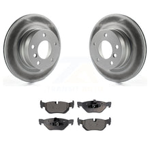 Load image into Gallery viewer, Rear Coated Disc Brake Rotors And Ceramic Pads Kit For 2008-2013 BMW 128i