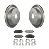 [Rear] 2009-2013 Suzuki Grand Vitara Premium Coated Rotors & Ceramic Pads Brake Kit For Max Braking