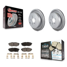 Load image into Gallery viewer, Rear Coated Brake Rotor Ceramic Pad Kit For Subaru Outback Legacy Scion FR-S BRZ