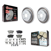 Charger l'image dans la galerie, [Rear] 2010-2013 Suzuki Kizashi Premium Coated Rotors &amp; Ceramic Pads Brake Kit For Max Braking