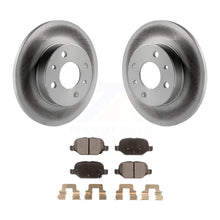 Load image into Gallery viewer, Rear Coated Disc Brake Rotors And Ceramic Pads Kit For Fiat 500