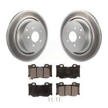 Load image into Gallery viewer, Rear Coat Brake Rotor Ceramic Pad Kit For INFINITI Q50 M37 Q60 Q70 Q70L QX70 M56