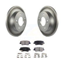 Load image into Gallery viewer, Rear Coat Brake Rotor Ceramic Pad Kit For Hyundai Elantra Kia Soul Forte GT Koup