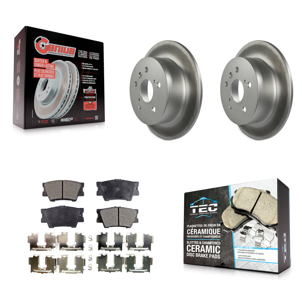 Kit de plaquettes en céramique pour Rotor de frein arrière, pour Toyota Camry Lexus ES350 Avalon ES300h 