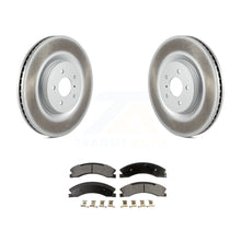 Load image into Gallery viewer, Rear Coat Brake Rotors Ceramic Pad Kit For 2012-2021 Nissan NV2500 NV3500 NV1500