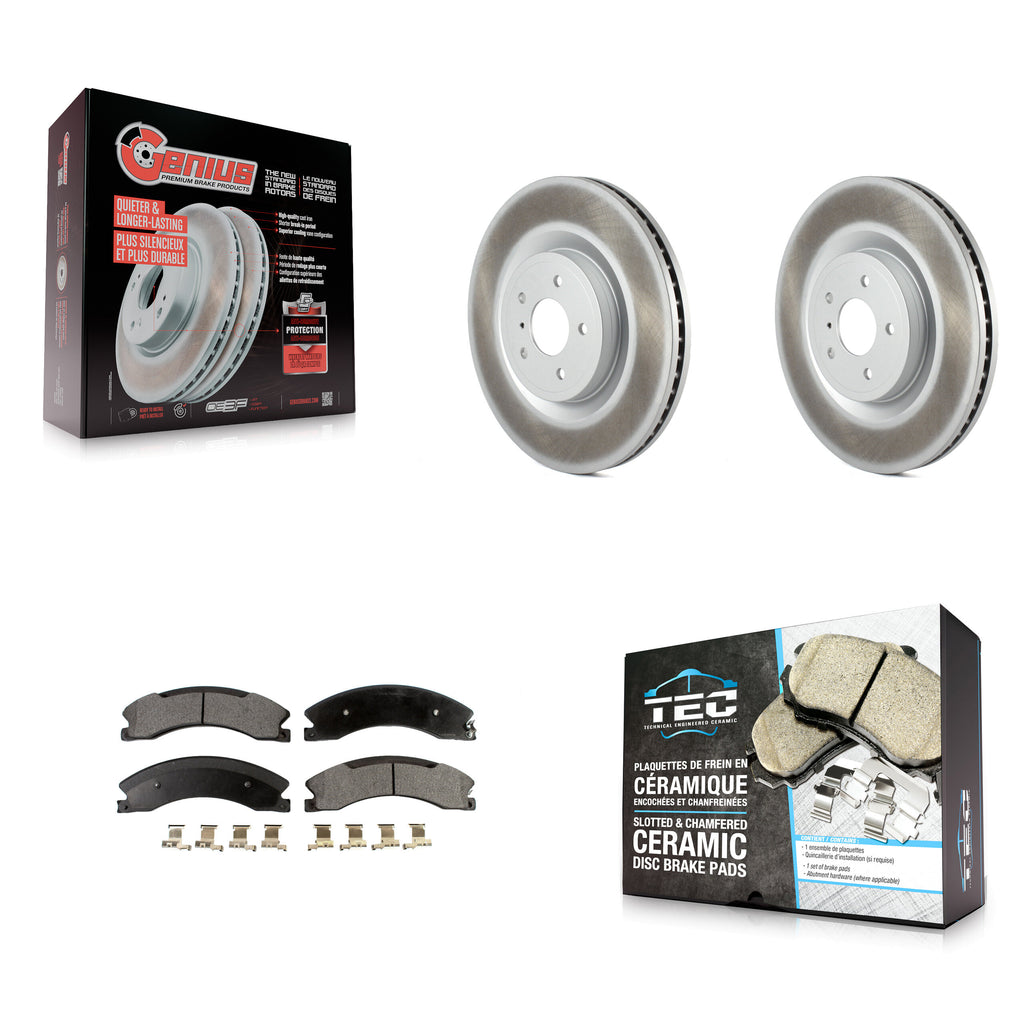 Kit de plaquettes de frein en céramique pour rotors de frein arrière, pour Nissan NV2500 NV3500 NV1500 2012 – 2021 